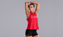 Load image into Gallery viewer, Womens Hank the Tank Top Ruby Scribble
