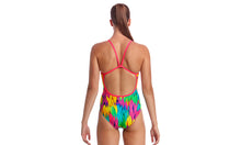 Load image into Gallery viewer, Womens Single Strap One Piece Ruffles
