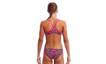 Load image into Gallery viewer, Girls Racerback Two Piece Safari Sunset

