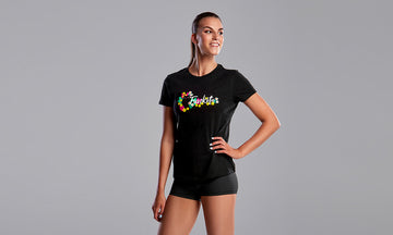 Womens Tina T-Shirt Scaredy Cat