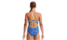 Load image into Gallery viewer, Girls Diamond Back One Piece Sea Salt
