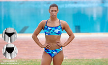 Load image into Gallery viewer, Womens Sports Brief Sea Spray
