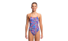 Load image into Gallery viewer, Girls Single Strap One Piece Slide Show
