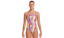 Load image into Gallery viewer, Womens Strapped In One Piece Splat Stat
