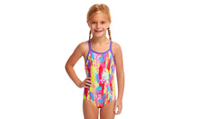 Load image into Gallery viewer, Toddler Girls Printed One Piece Splat Stat
