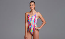Load image into Gallery viewer, Womens Strapped In One Piece Splat Stat
