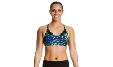 Load image into Gallery viewer, Womens Strap In Sports Top Splinter Night
