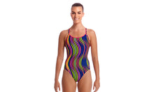 Load image into Gallery viewer, Womens Diamond Back One Piece Squiggle Piggle
