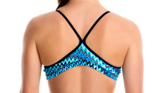 Load image into Gallery viewer, Girls Racerback Two Piece Static Blur
