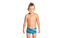 Load image into Gallery viewer, Toddler Boys Printed Trunks Static Blur
