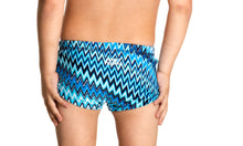 Load image into Gallery viewer, Toddler Boys Printed Trunks Static Blur
