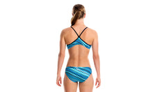 Load image into Gallery viewer, Girls Racerback Two Piece Static Blur
