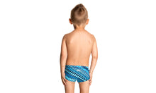 Load image into Gallery viewer, Toddler Boys Printed Trunks Static Blur
