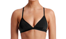 Load image into Gallery viewer, Womens Tri Top Still Black Solid
