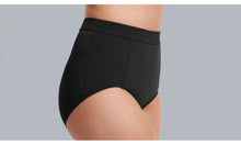 Load image into Gallery viewer, Womens High Waisted Brief Still Black
