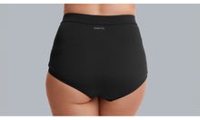 Load image into Gallery viewer, Womens High Waisted Brief Still Black
