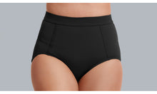 Load image into Gallery viewer, Womens High Waisted Brief Still Black
