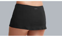 Load image into Gallery viewer, Womens Water Skirt Brief Still Black
