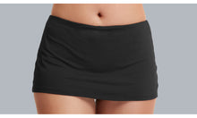 Load image into Gallery viewer, Womens Water Skirt Brief Still Black
