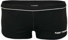 Load image into Gallery viewer, Boys Square Trunks Still Black
