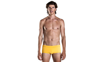 Mens Plain Front Trunks Still Daisy Solid