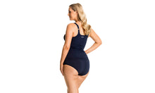 Load image into Gallery viewer, Womens Scoop Neck Tankini Still Navy
