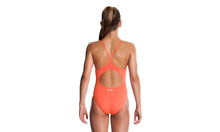 Load image into Gallery viewer, Girls Diamond Back One Piece Still Orange Solid

