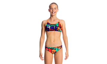 Girls Racerback Two Piece Street Beat