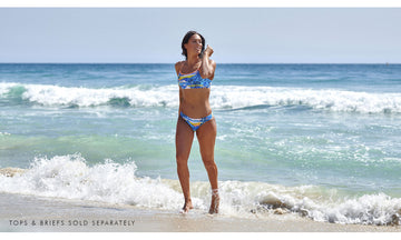 Womens Eco Hipster Brief Summer Bay