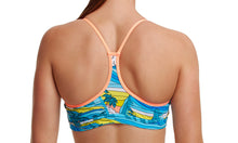 Load image into Gallery viewer, Womens Eco Swim Crop Top Summer Bay
