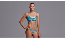 Load image into Gallery viewer, Womens Eco Swim Crop Top Summer Bay

