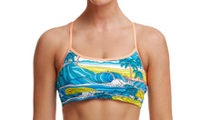 Load image into Gallery viewer, Womens Eco Swim Crop Top Summer Bay
