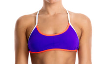 Load image into Gallery viewer, Womens Tie Down Bikini Top Summer Punch
