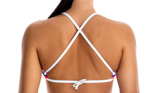 Load image into Gallery viewer, Womens Tie Down Bikini Top Summer Punch
