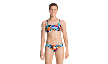 Girls Criss Cross Two Piece Summer Snaps