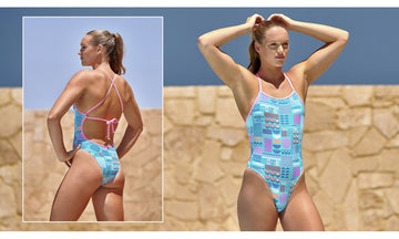 Womens Tie Me Tight One Piece Sushi Smooshy