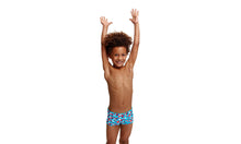 Load image into Gallery viewer, Toddler Boys Square Trunks Swallowed Up
