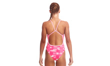 Load image into Gallery viewer, Girls Single Strap One Piece Swan Lake

