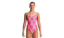 Load image into Gallery viewer, Girls Single Strap One Piece Sweet Skulls
