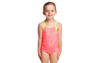 Toddler Girls Printed One Piece Sweet Venom