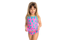 Load image into Gallery viewer, Toddler Girls Tankini &amp; Brief Two Piece Sweetie Spike
