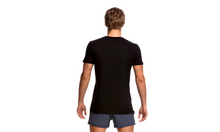 Load image into Gallery viewer, Mens Crew Neck T-Shirt Swim Bro Black
