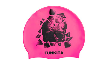 Silicone Swimming Cap Swim Skull