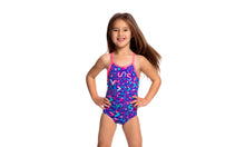 Load image into Gallery viewer, Toddler Girls Printed One Piece Swim Swim
