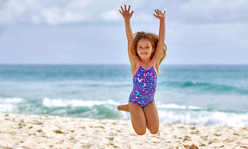Toddler Girls Printed One Piece Swim Swim