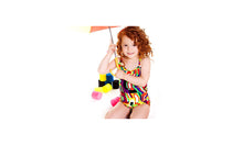 Load image into Gallery viewer, Toddler Girls Tankini &amp; Brief Two Piece System Distortion
