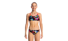 Load image into Gallery viewer, Girls Racerback Two Piece Test Signal
