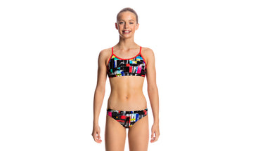 Girls Racerback Two Piece Test Signal