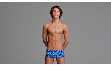 Boys Classic Trunks Ticker Tape
