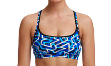 Load image into Gallery viewer, Womens Sports Top Ticker Tape
